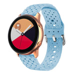 Weave Texture Silicone Watch Band, For Samsung Galaxy Watch4 40/44mm, For Samsung Galaxy Watch4 Classic 42/46mm