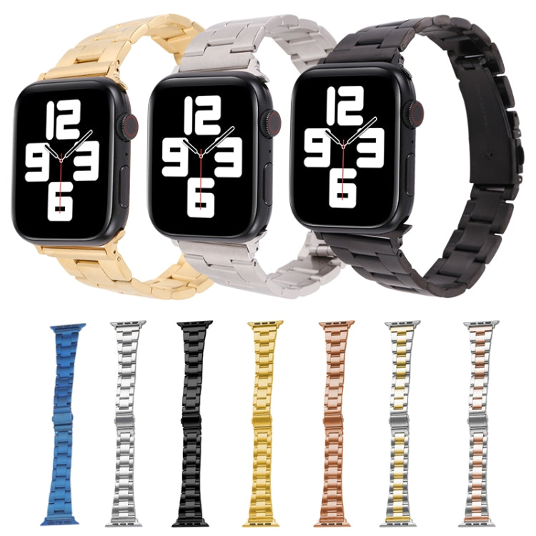Bracelet de montre à dégagement rapide et taille fine pour Apple Watch Series, 7 45mm / 6&SE&5&4 44mm / 3&2&1 42mm, 7 41mm / 6&SE&5&4 40mm / 3&2&1 38mm (Bleu, 7 41mm / 6&SE&5&4 40mm / 3&2&1 38mm)