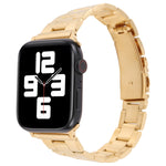 Bracelet de montre à dégagement rapide et taille fine pour Apple Watch Series, 7 45mm / 6&SE&5&4 44mm / 3&2&1 42mm, 7 41mm / 6&SE&5&4 40mm / 3&2&1 38mm (Bleu, 7 41mm / 6&SE&5&4 40mm / 3&2&1 38mm)