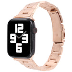 Bracelet de montre à dégagement rapide et taille fine pour Apple Watch Series, 7 45mm / 6&SE&5&4 44mm / 3&2&1 42mm, 7 41mm / 6&SE&5&4 40mm / 3&2&1 38mm (Bleu, 7 41mm / 6&SE&5&4 40mm / 3&2&1 38mm)
