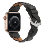 Bracelet tressé pour Apple Watch Series, 7 41mm / 6&SE&5&4 40mm / 3&2&1 38mm, 7 45mm / 6&SE&5&4 44mm / 3&2&1 42mm