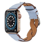 Bracelet tressé pour Apple Watch Series, 7 41mm / 6&SE&5&4 40mm / 3&2&1 38mm, 7 45mm / 6&SE&5&4 44mm / 3&2&1 42mm
