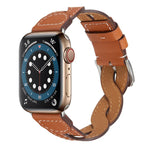 Bracelet tressé pour Apple Watch Series, 7 41mm / 6&SE&5&4 40mm / 3&2&1 38mm, 7 45mm / 6&SE&5&4 44mm / 3&2&1 42mm