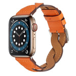 Bracelet tressé pour Apple Watch Series, 7 41mm / 6&SE&5&4 40mm / 3&2&1 38mm, 7 45mm / 6&SE&5&4 44mm / 3&2&1 42mm