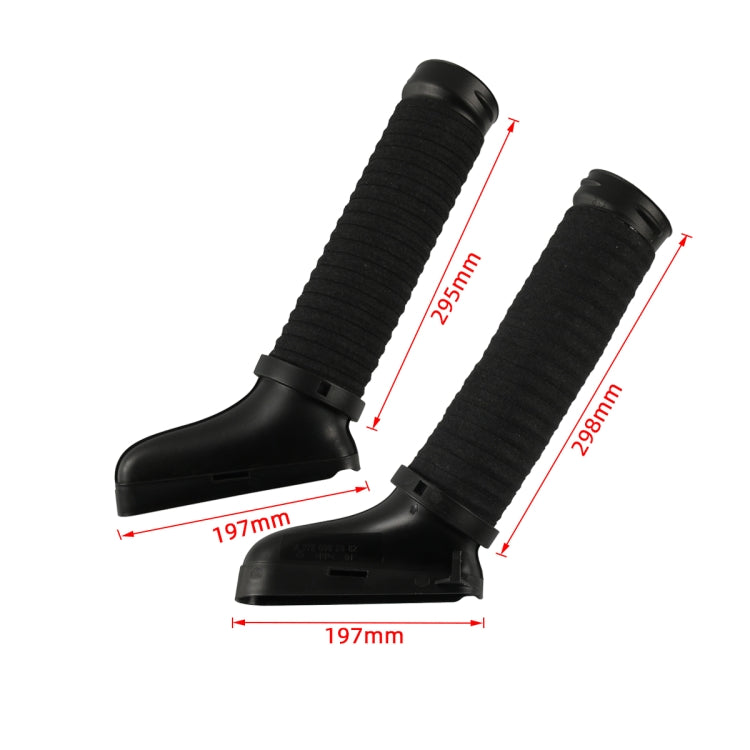 Car Left & Right Side Air Intake Hose A2720902882+A2720902982 for Mercedes-Benz GLK 350, A7261