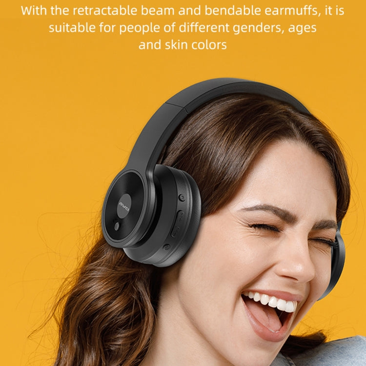 Casque Bluetooth sans fil pliable awei A996BL, A996BL