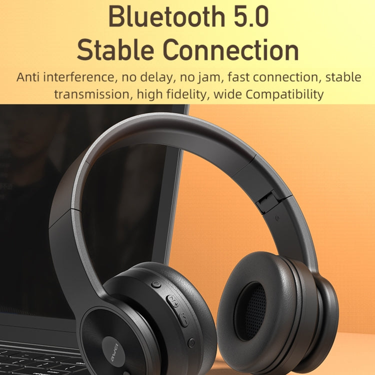 Casque Bluetooth sans fil pliable awei A996BL, A996BL