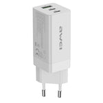 Chargeur de voyage rapide awei PD9 65W GaN, prise EU