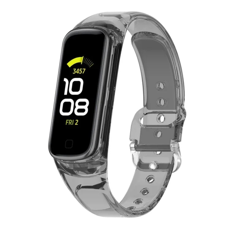 Décoloration dans le bracelet de montre en TPU clair, pour Samsung Galaxy Fit 2 SM-R220