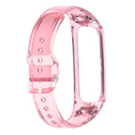 Décoloration dans le bracelet de montre en TPU clair, pour Samsung Galaxy Fit 2 SM-R220