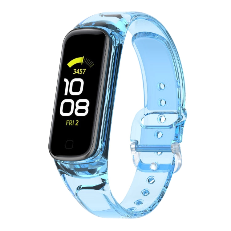 Décoloration dans le bracelet de montre en TPU clair, pour Samsung Galaxy Fit 2 SM-R220