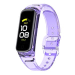 Décoloration dans le bracelet de montre en TPU clair, pour Samsung Galaxy Fit 2 SM-R220