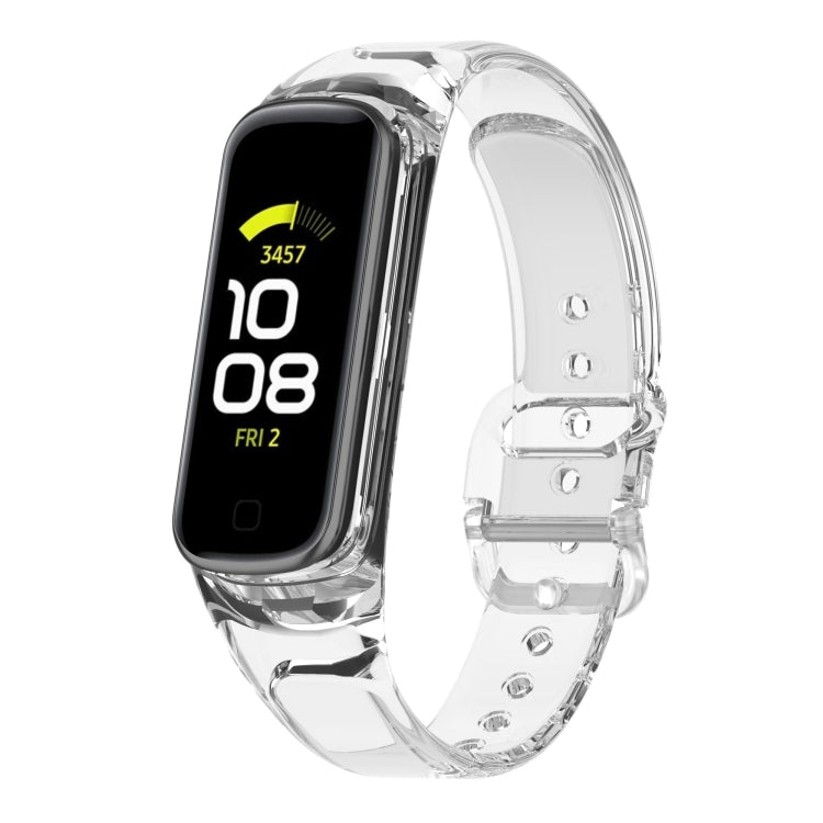 Décoloration dans le bracelet de montre en TPU clair, pour Samsung Galaxy Fit 2 SM-R220