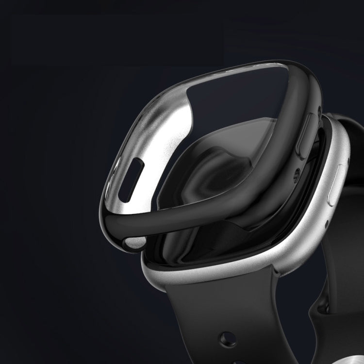Full Coverage TPU Electroplating Watch Protective Case, For Fitbit Versa 4