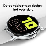 Montre connectée S20S avec écran HD de 1,4 pouce, étanche IP68, compatible avec le contrôle de la musique, la prise de photos via Bluetooth, le suivi de la fréquence cardiaque et de la pression artérielle.