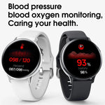 Montre connectée S20S avec écran HD de 1,4 pouce, étanche IP68, compatible avec le contrôle de la musique, la prise de photos via Bluetooth, le suivi de la fréquence cardiaque et de la pression artérielle.