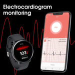 Montre connectée S20S avec écran HD de 1,4 pouce, étanche IP68, compatible avec le contrôle de la musique, la prise de photos via Bluetooth, le suivi de la fréquence cardiaque et de la pression artérielle.