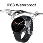 Montre connectée S20S avec écran HD de 1,4 pouce, étanche IP68, compatible avec le contrôle de la musique, la prise de photos via Bluetooth, le suivi de la fréquence cardiaque et de la pression artérielle.