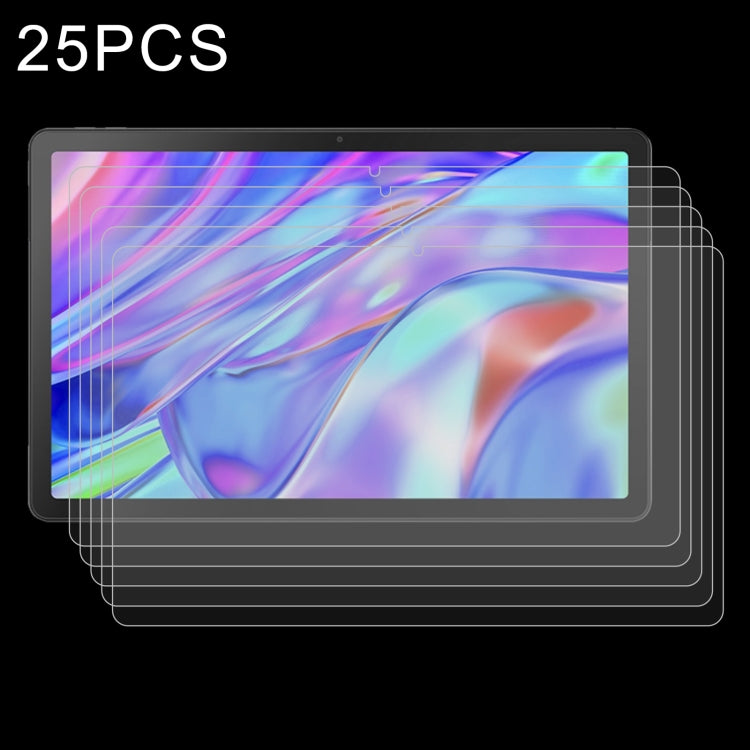 25 pièces Film en verre trempé anti-explosion 9H 2.5D pour tablette TCL Tab 10s / Enjoy 2 / T10 / T10S / Honor X8 / Honor 8 Lite / Lenovo K10C X6E6F / Teclast P30T, pour TCL Tab 10s / Enjoy 2 / T10 / T10S / Honor X8 / Honor 8 Lite (25 pièces)
