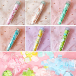 10 mini-savons confettis jetables portables en forme de tube, boîte, séries : Animaux, Succulentes, Fruits, Mots, Constellations, Bébé Cochon