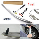 N7 12 in 1 Car Paintless Dent Removal Fender Damage Repair Puller Lifter Arc Crowbar Tools Hook Rods kit, 12 in 1