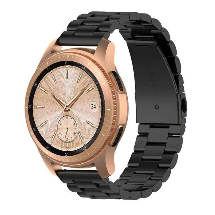 Bracelet de Montre en Acier Trois Perles 46 mm, Pour Galaxy Watch