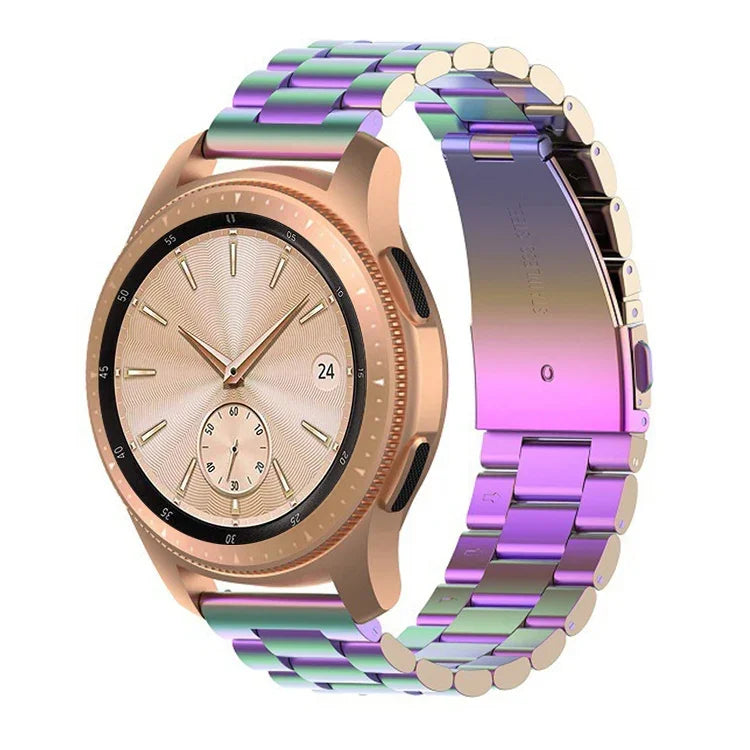 Bracelet de Montre en Acier Trois Perles 46 mm, Pour Galaxy Watch