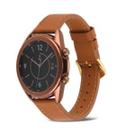 Bracelet de montre en cuir véritable, pour Samsung Galaxy Watch4 20mm