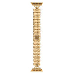 Bracelet de montre en métal losange en forme de D pour Apple Watch Series, 7 45mm / 6&SE&5&4 44mm / 3&2&1 42mm, 7 41mm / 6&SE&5&4 40mm / 3&2&1 38mm