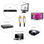 Câble 2m HD 8K PS4 4K2K 144Hz pour projecteur, ordinateur portable, décodeur, 2m