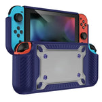 Manette de jeu avec étui de protection en TPU et PC pour Switch OLED