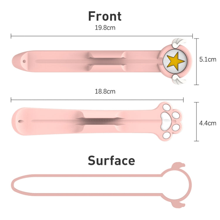Porte-stylet magnétique en silicone, pour Apple Pencil 1/2