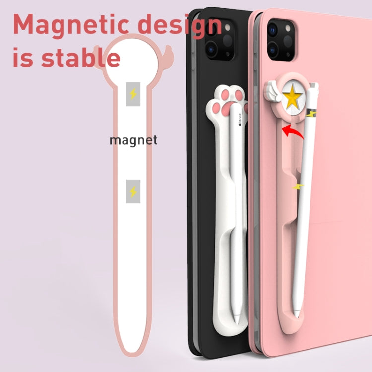 Porte-stylet magnétique en silicone, pour Apple Pencil 1/2