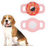 Collier anti-rayures antichoc en silicone en forme de donut pour AirTag 2e génération / AirTag 1re génération, 1, 2