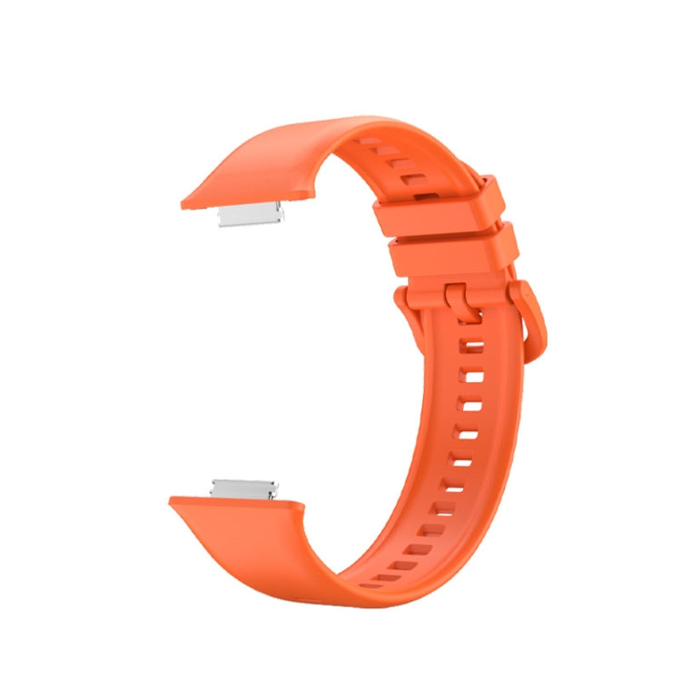 Solid Color Silicone Watch Band, For Huawei Watch Fit 2