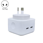 Chargeur double PD USB-C / Type-C SDC-40W pour séries iPhone / iPad, prise AU