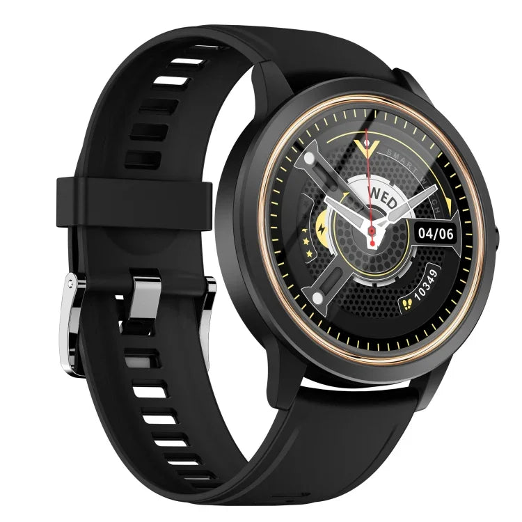 Montre connectée A60 avec écran IPS HD de 1,32 pouce, compatible avec les appels Bluetooth et la surveillance de la pression artérielle