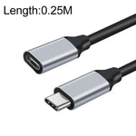 Câble d'extension de transmission de données et charge USB-C / Type-C mâle à femelle 10Gbps, 25cm, 50cm, 1m, 2m