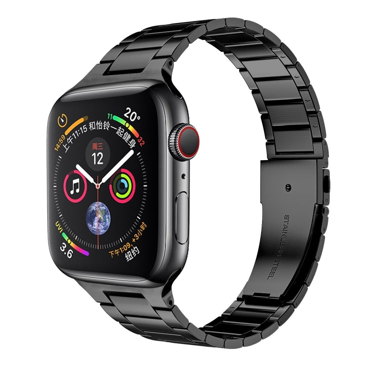 Bracelet de montre en acier inoxydable fin pour Apple Watch Series, 7 41mm / 6&SE&5&4 40mm / 3&2&1 38mm, 7 45mm / 6&SE&5&4 44mm / 3&2&1 42mm