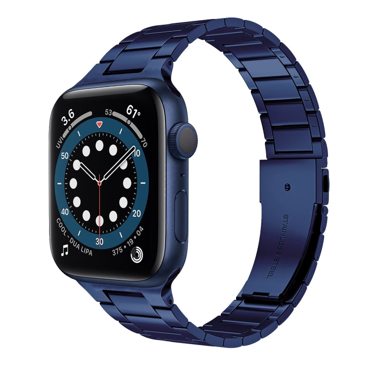 Bracelet de montre en acier inoxydable fin pour Apple Watch Series, 7 41mm / 6&SE&5&4 40mm / 3&2&1 38mm, 7 45mm / 6&SE&5&4 44mm / 3&2&1 42mm