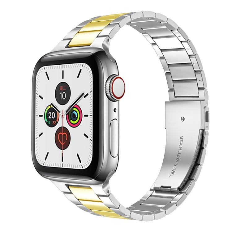 Bracelet de montre en acier inoxydable fin pour Apple Watch Series, 7 41mm / 6&SE&5&4 40mm / 3&2&1 38mm, 7 45mm / 6&SE&5&4 44mm / 3&2&1 42mm