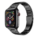 Bracelet de montre en acier inoxydable fin pour Apple Watch Series, 7 41mm / 6&SE&5&4 40mm / 3&2&1 38mm, 7 45mm / 6&SE&5&4 44mm / 3&2&1 42mm