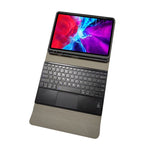 Étui en cuir à rabat horizontal en TPU avec clavier Bluetooth tactile détachable pour iPad Pro 11 2020 / 2018 avec support et fente pour stylet, RK11C