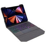 Étui en cuir avec clavier Bluetooth intégré, rétroéclairage, pavé tactile et support, pour iPad Air 5 / Air 4 10.9, pour iPad Pro 11 2021 / 2020 / 2018