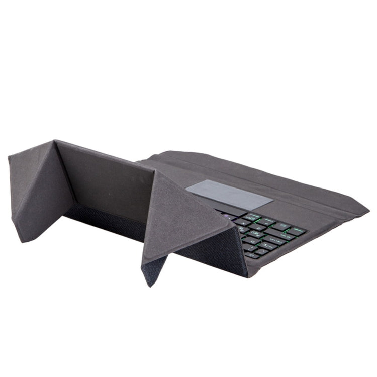 Étui en cuir avec clavier Bluetooth intégré, rétroéclairage, pavé tactile et support, pour iPad Air 5 / Air 4 10.9, pour iPad Pro 11 2021 / 2020 / 2018