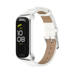 Bracelet de montre en cuir microfibre et boîtier métallique MIJOBS, pour Samsung Galaxy Fit 2