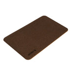 Tapis de souris double face ORICO, taille : 200x300mm, liège + café, liège + PU rose, liège + PU gris