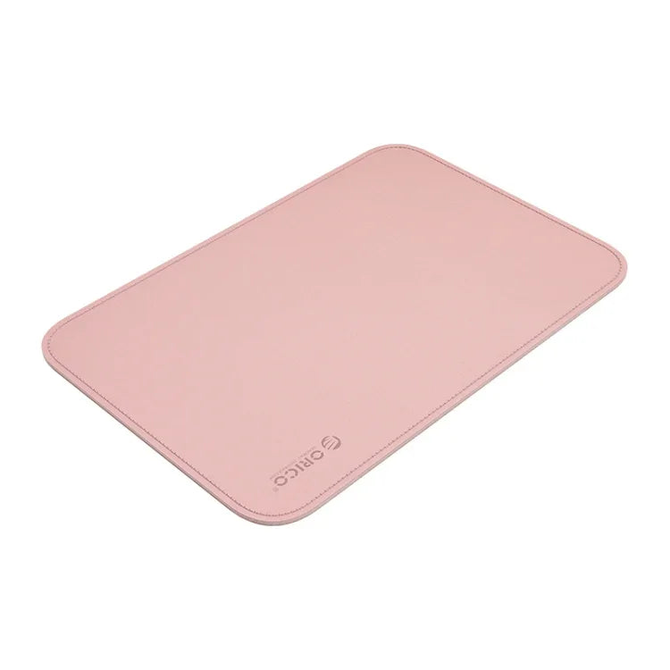 Tapis de souris double face ORICO, taille : 200x300mm, liège + café, liège + PU rose, liège + PU gris