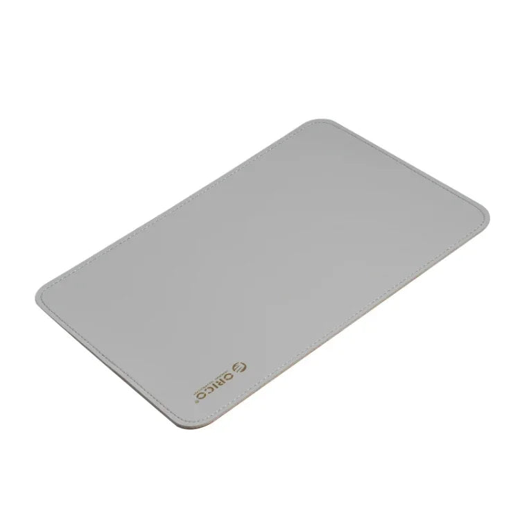 Tapis de souris double face ORICO, taille : 200x300mm, liège + café, liège + PU rose, liège + PU gris