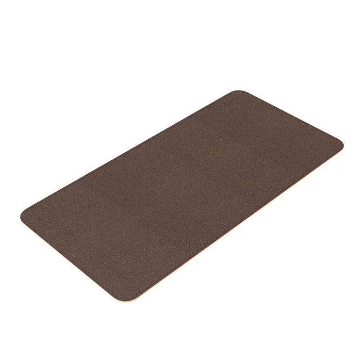 Tapis de souris double face ORICO, taille : 300x600mm, liège + café, liège + PU rose, liège + PU gris